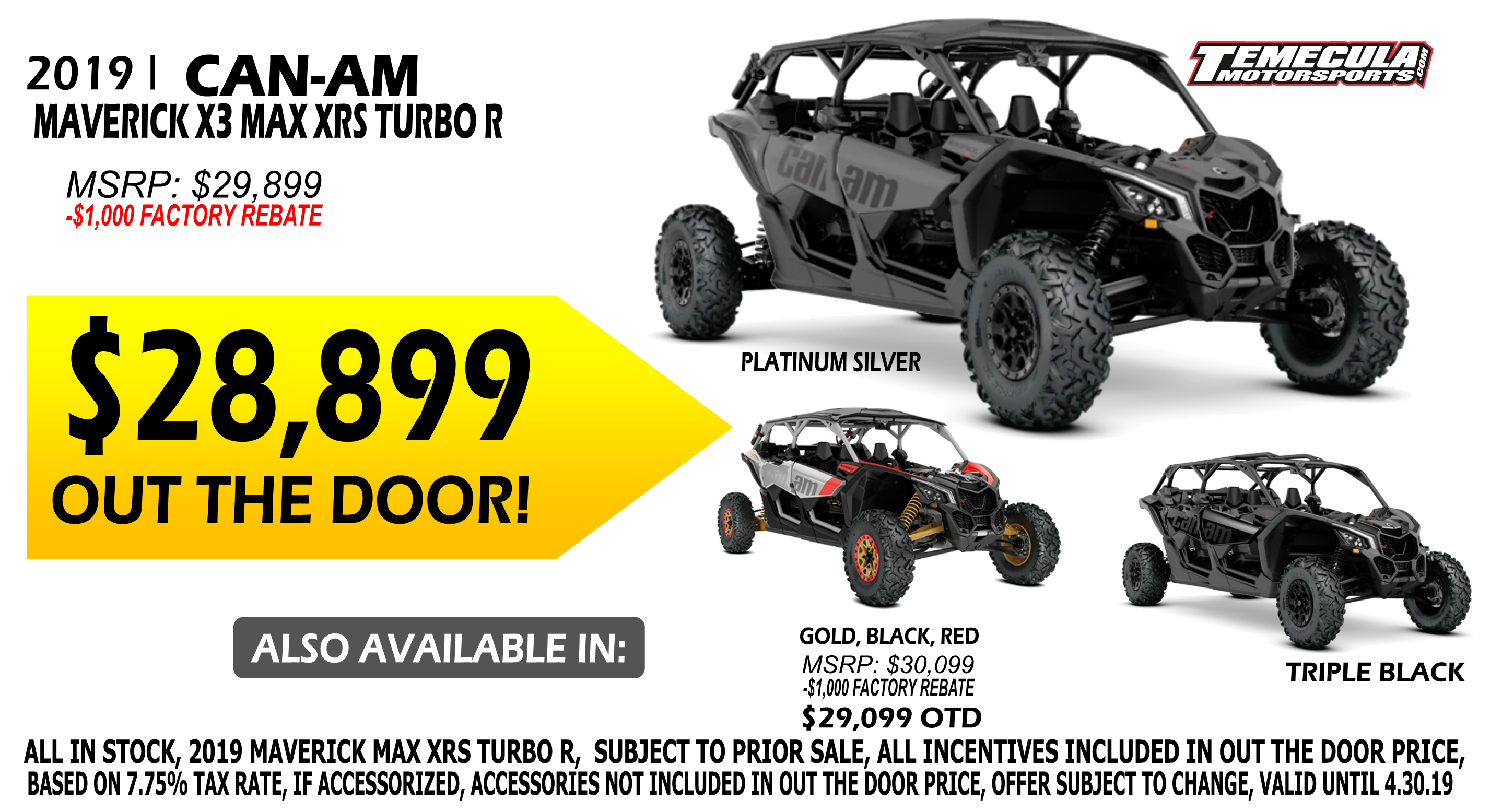Sidexside Sale Temecula Motorsports Murrieta California